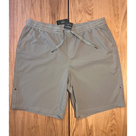 L.L. Bean Other - L.L. Bean Ripstop Pull-On Shorts Men 2X Plus Faded Sage Gorpcore Hiking Trail